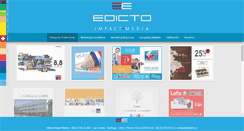 Desktop Screenshot of edicto.cl